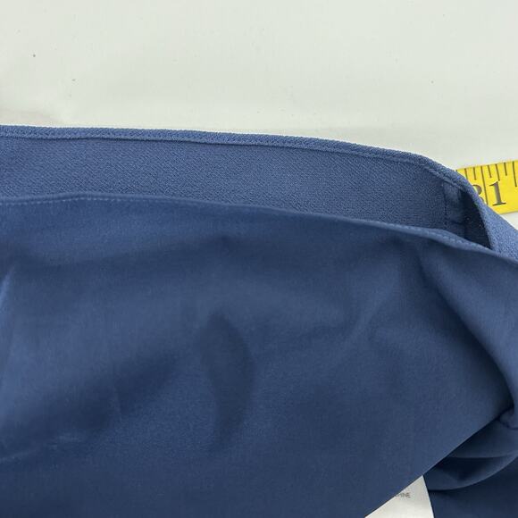 Tibi Dress Womens 8 Blue Navy Dot Tie Waist Square Neck Costal Beach - Picture 14 of 15